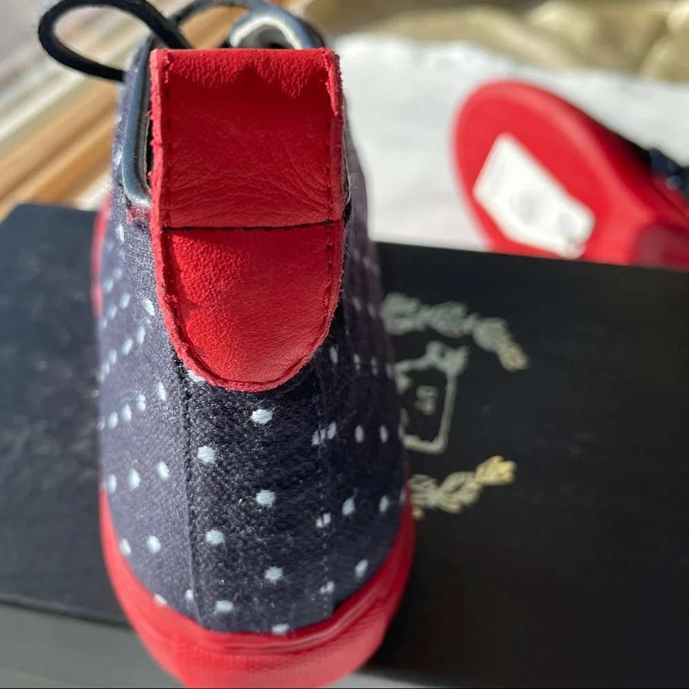 Del Toro, New, Polka Dot Sunbrella Alto Chukka